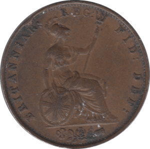 1853 HALFPENNY ( EF ) 6 - Halfpenny - Cambridgeshire Coins
