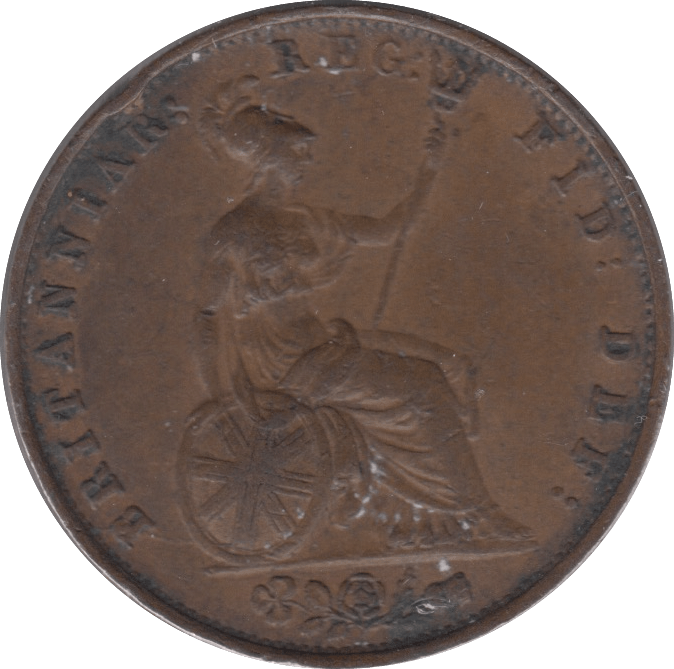 1853 HALFPENNY ( EF ) 6 - Halfpenny - Cambridgeshire Coins