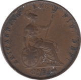 1853 HALFPENNY ( EF ) 6 - Halfpenny - Cambridgeshire Coins