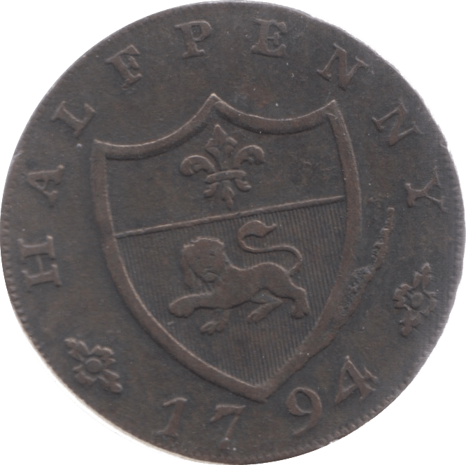 1794 HALFPENNY TOKEN