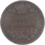 1839 SHILLING 3 ( FAIR ) - Shilling - Cambridgeshire Coins