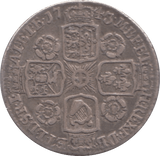 1743 SIXPENCE ( VF )