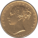 1842 GOLD SOVEREIGN ( VF ) - Sovereign - Cambridgeshire Coins