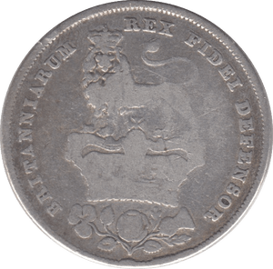 1825 SHILLING ( FAIR ) 4 - Shilling - Cambridgeshire Coins