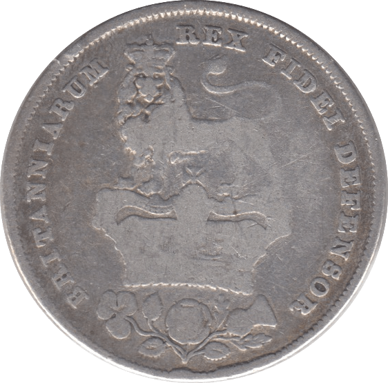 1825 SHILLING ( FAIR ) 4 - Shilling - Cambridgeshire Coins