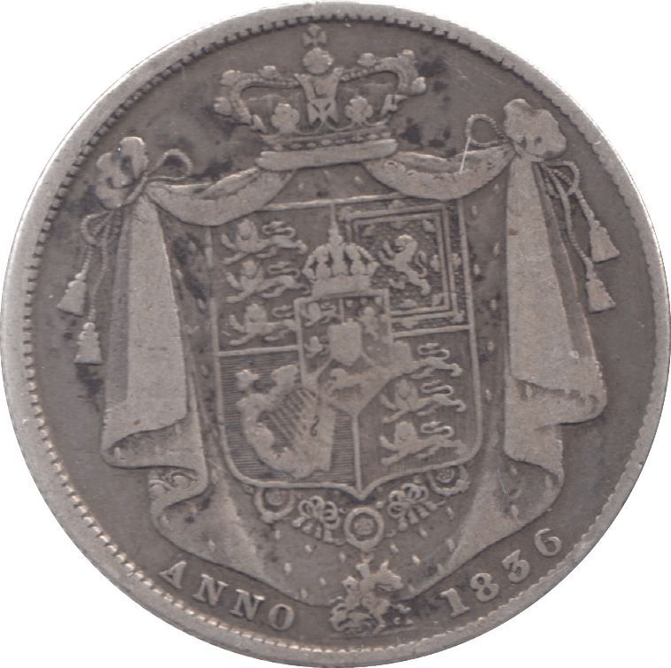 1836 HALFCROWN ( GF ) 6 - Halfcrown - Cambridgeshire Coins