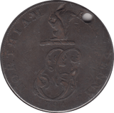 1794 HALF PENNY TOKEN NORTHIAM ( HOLED )