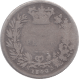 1842 SIXPENCE ( FAIR ) 9 - Sixpence - Cambridgeshire Coins