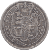 1816 SIXPENCE ( VF )
