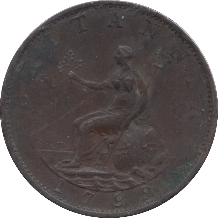 1799 HALFPENNY ( VF ) 2