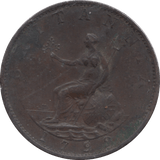 1799 HALFPENNY ( VF ) 2