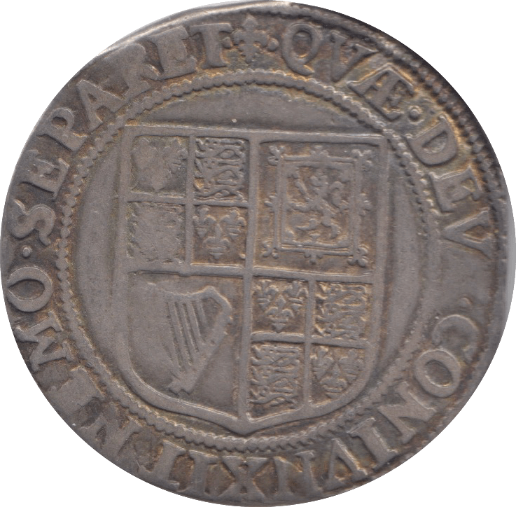 1604 - 1619 SILVER SHILLING JAMES 1ST REF 36