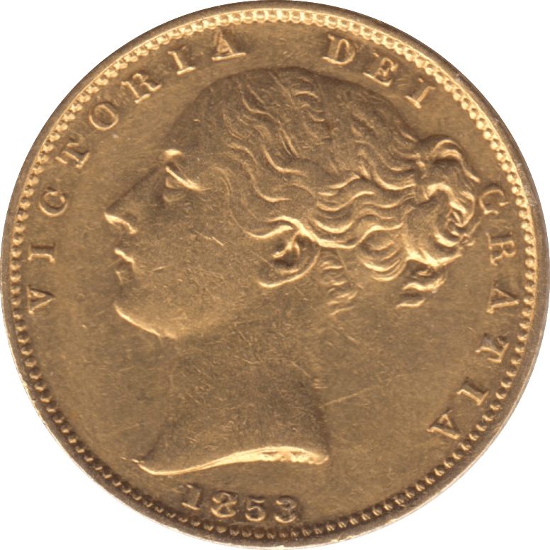 1853 GOLD SOVEREIGN ( EF ) 14 - Sovereign - Cambridgeshire Coins