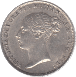 1853 SIXPENCE ( EF ) REF 1 - Sixpence - Cambridgeshire Coins