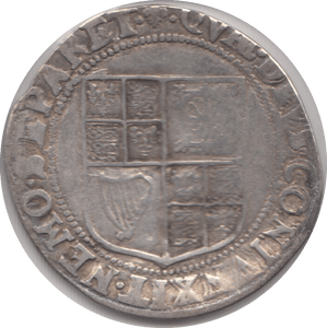 1603 -  JAMES 1ST SILVER SHILLING 2 REF 39
