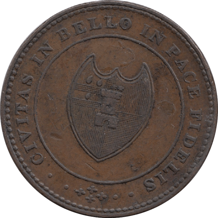 1811 Worcester Halfpenny Token