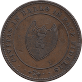 1811 Worcester Halfpenny Token