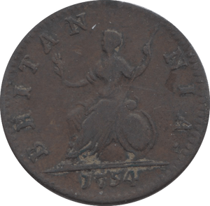 1754 FARTHING ( GF ) 2