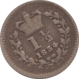 1834 THREE HALF PENCE ( FINE ) - Three Half Pence - Cambridgeshire Coins