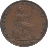 1854 FARTHING ( GF ) - Farthing - Cambridgeshire Coins