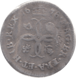 1676 MAUNDY FOURPENCE ( FAIR ) 9
