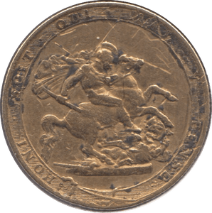 1820 GOLD SOVEREIGN ( FINE )