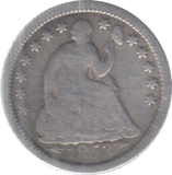 1853 SILVER USA 1/2 DIME - WORLD SILVER COINS - Cambridgeshire Coins