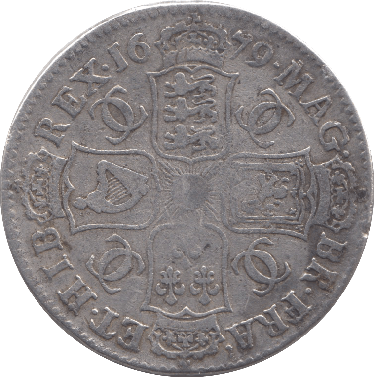 1679 HALFCROWN ( GF )