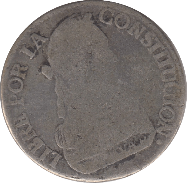 1830 BOLIVIA SILVER COIN - SILVER WORLD COINS - Cambridgeshire Coins