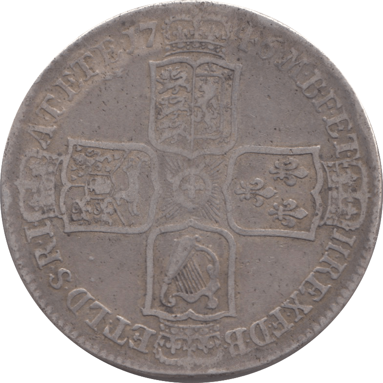 1746 HALFCROWN LIMA ( GF )