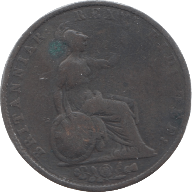 1831 HALFPENNY ( FINE ) - Halfpenny - Cambridgeshire Coins