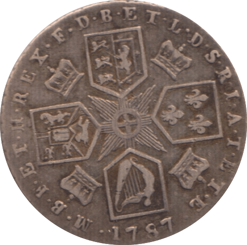 1787 SIXPENCE ( VF ) 4