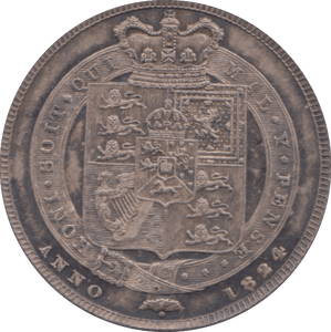 1824 SHILLING ( UNC )
