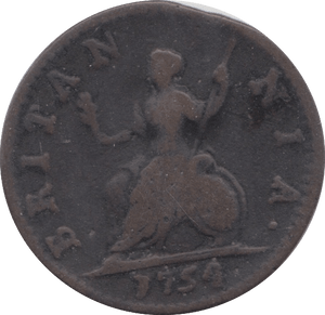 1754 FARTHING ( NF ) 12