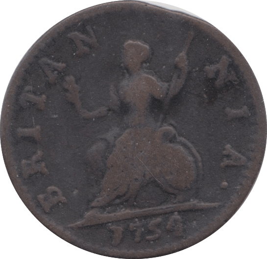1754 FARTHING ( NF ) 12