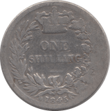 1845 SHILLING (FAIR) 2 - ONE SHILLING - Cambridgeshire Coins