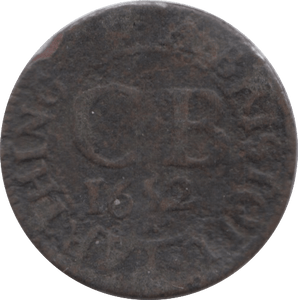 1652 FARTHING TOKEN BRISTOL ( REF 276 )
