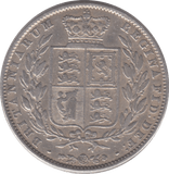 1849 HALFCROWN ( VF ) 6 - Halfcrown - Cambridgeshire Coins