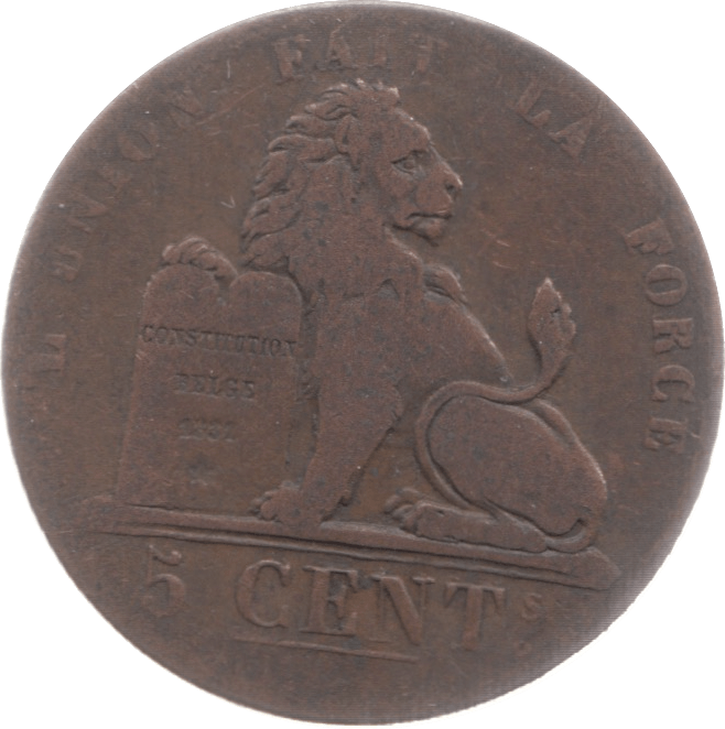 1837 5 CENTS TOKEN - Token - Cambridgeshire Coins