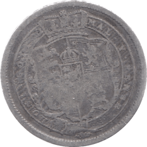 1819 SIXPENCE ( NF ) 9
