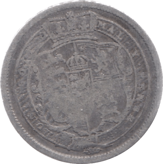 1819 SIXPENCE ( NF ) 9