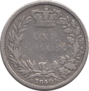 1840 SHILLING ( FAIR ) - Shilling - Cambridgeshire Coins