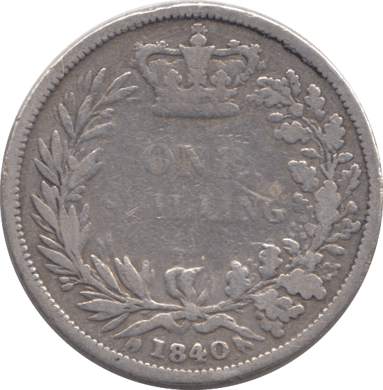 1840 SHILLING ( FAIR ) - Shilling - Cambridgeshire Coins