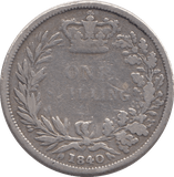 1840 SHILLING ( FAIR ) - Shilling - Cambridgeshire Coins