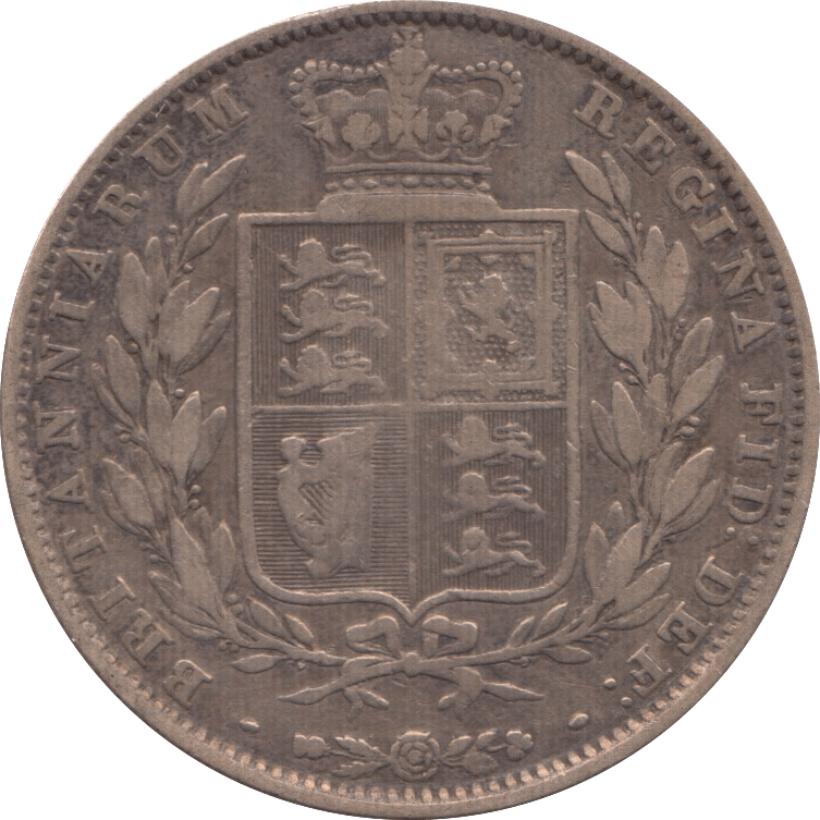 1848 HALFCROWN ( NF ) - Halfcrown - Cambridgeshire Coins