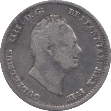 1836 FOURPENCE ( FINE ) 4 - Fourpence - Cambridgeshire Coins