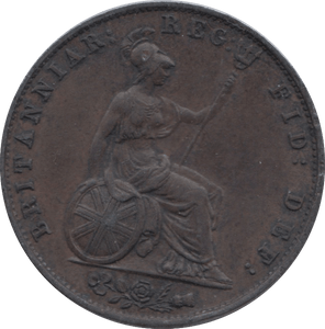 1838 HALFPENNY ( EF ) 4 - Halfpenny - Cambridgeshire Coins