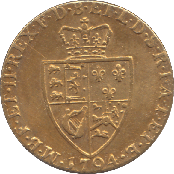 1794 GOLD ONE GUINEA ( VF )