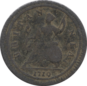 1719 HALFPENNY ( FINE ) 8