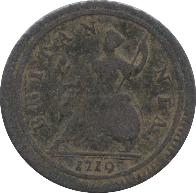 1719 HALFPENNY ( FINE ) 8